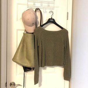 Brandy Melville green sweater